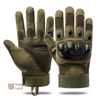 Тактические Военные перчатки, размер L, зеленые